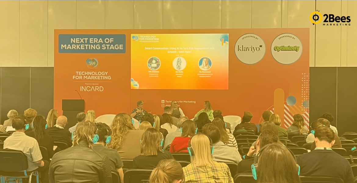 A snapshot of one of the Technology for Marketing Panels attended by 2Bee's Marketing